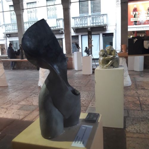2017 Tiola Zerbini - “Treviso Cuor di Natale 2017 – Mostra di scultura Arte Studio” presso la Loggia De Cavalieri a Treviso