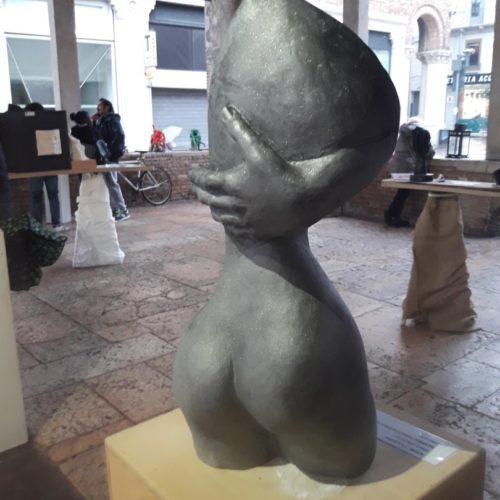 2017 Tiola Zerbini - Treviso Cuor di Natale 2017 – Mostra di scultura Arte Studio presso la Loggia De Cavalieri a Treviso