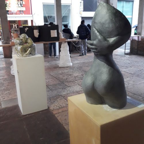 2017 Tiola Zerbini - Treviso Cuor di Natale 2017 – Mostra di scultura Arte Studio presso la Loggia De Cavalieri a Treviso
