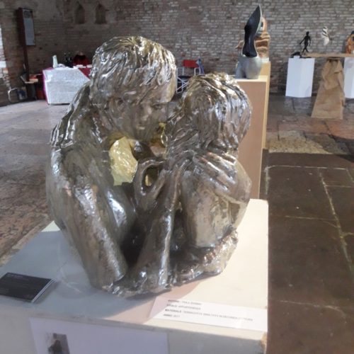 2017 Tiola Zerbini - Treviso Cuor di Natale 2017 – Mostra di scultura Arte Studio presso la Loggia De Cavalieri a Treviso